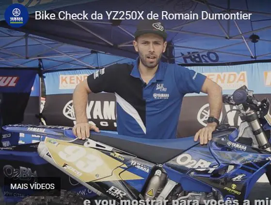 Bike Check: Conheça a Yamaha YZ250X de Romain Dumontier