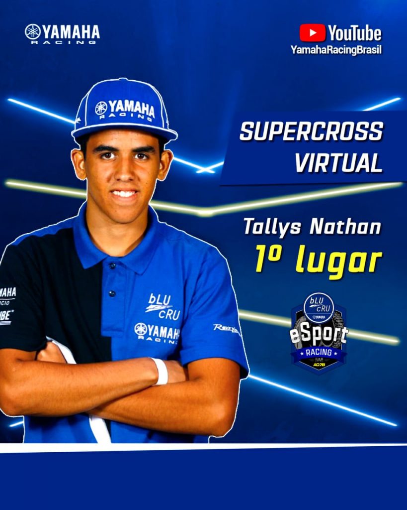 Tallys Nathan vence disputa de Supercross virtual