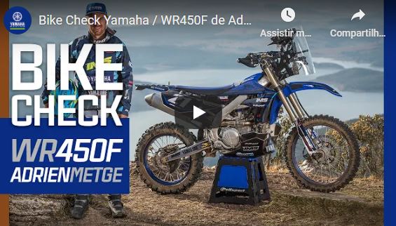 Bike Check Yamaha: Conheça a WR450F utilizada por Adrien Metge essa temporada